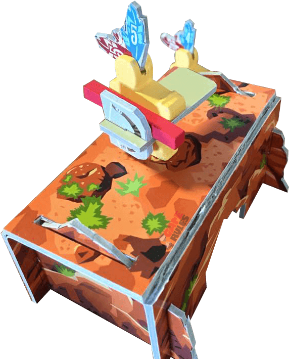 Flick Em Up Red Rock Tomahawk (709x709), Png Download