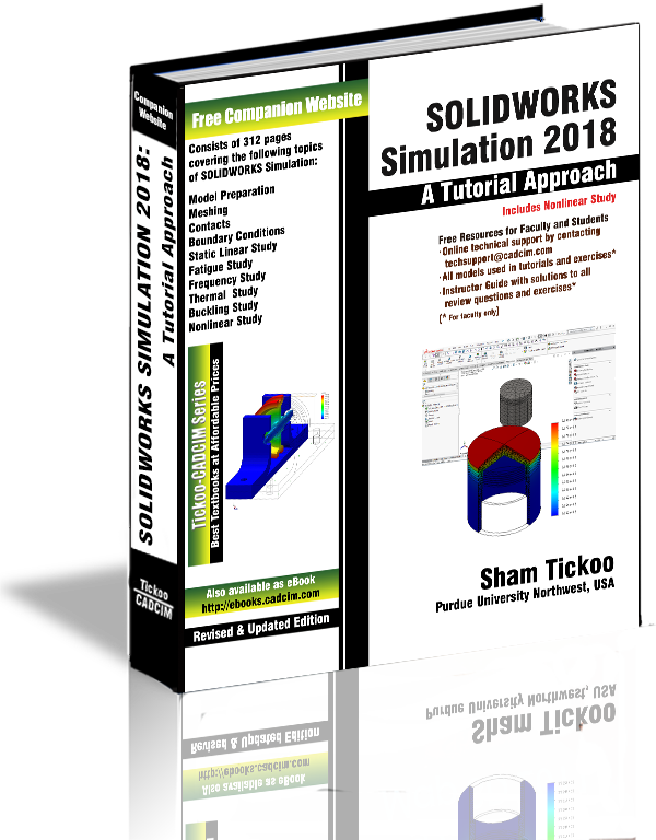 Solidworks Simulation 2018 Textbook (600x768), Png Download