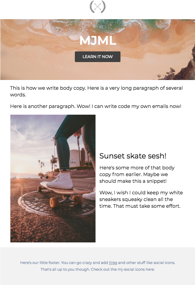 Coding Responsive Emails With Mjml's Desktop App Part - Flyer (640x985), Png Download