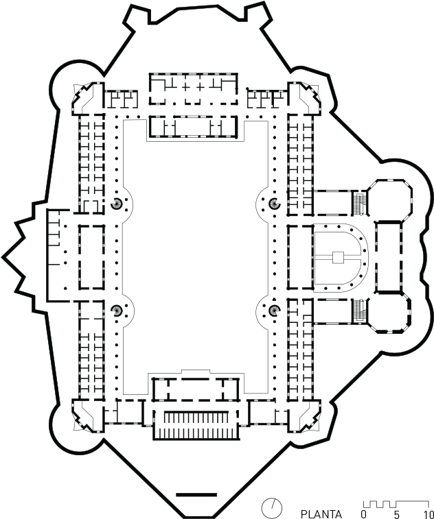 Museo Histórico Militar Planos De Planta - Diagram (649x767), Png Download