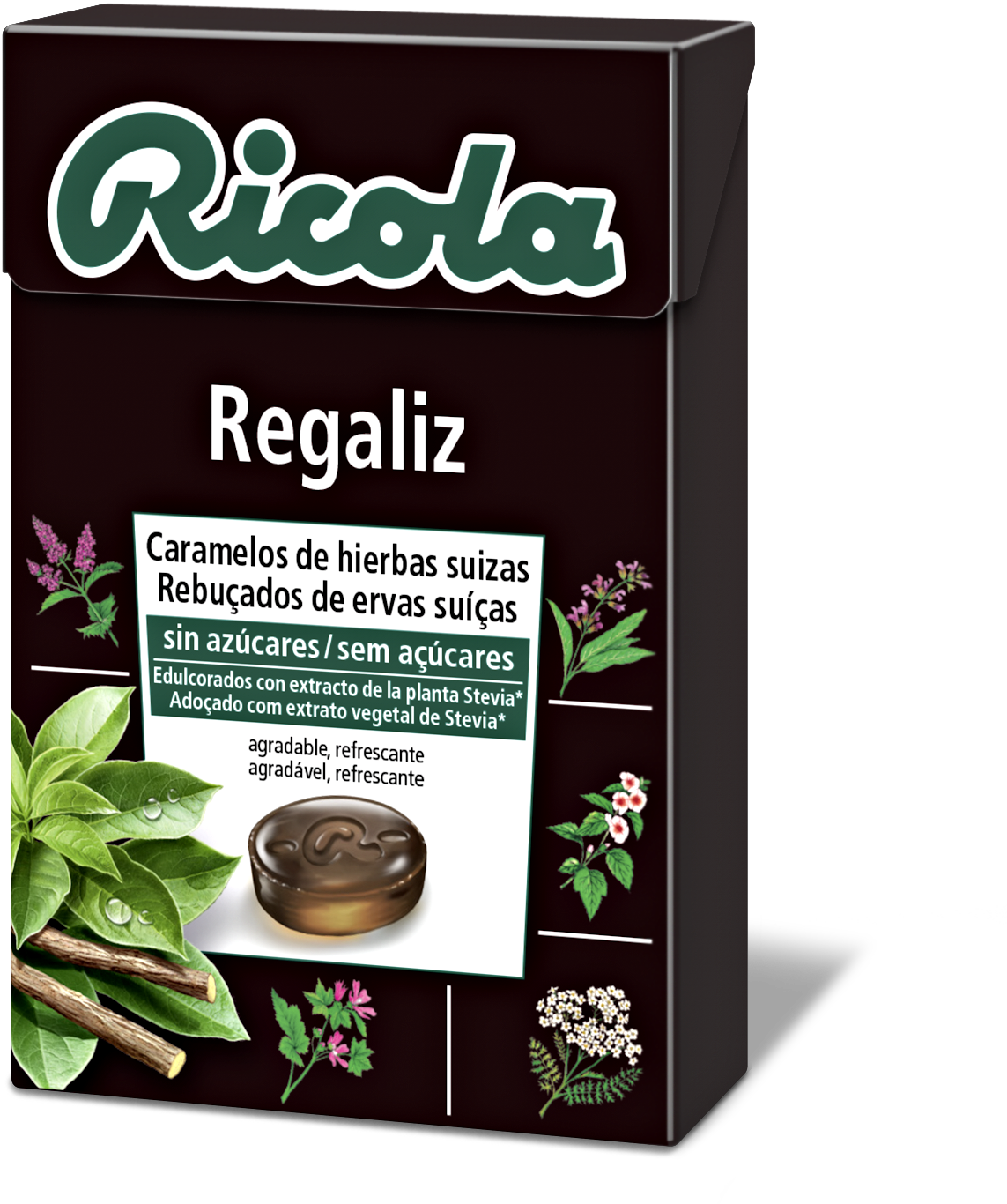 Ricola Cajas Caramelos Regaliz - Caramelos De Regaliz En Usa (1600x1484), Png Download