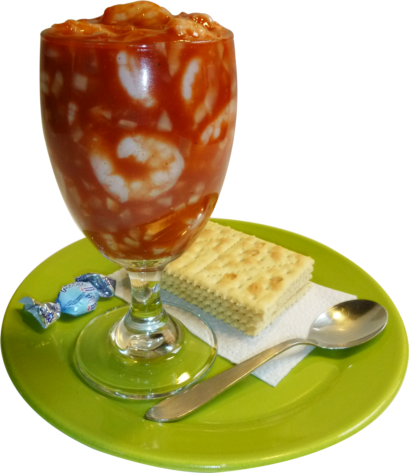 Coctel De Camarones Triple - Jachnun (1404x1622), Png Download