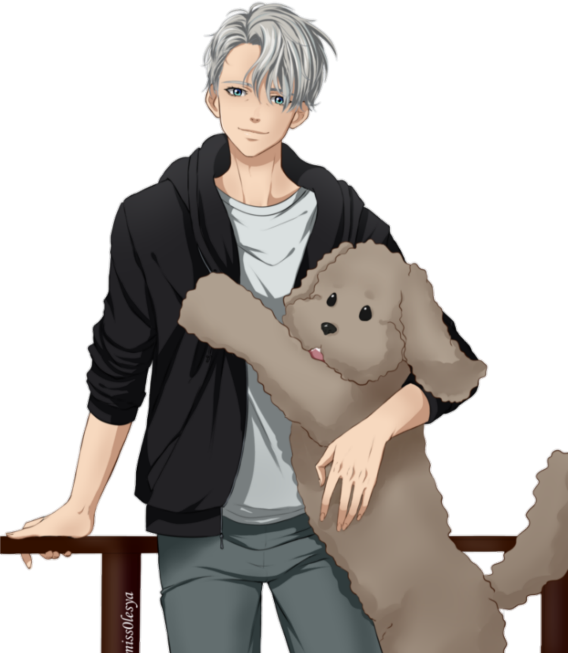Yuri Onice Yurionice Makachin Viktornikiforov - Cartoon (1024x1024), Png Download