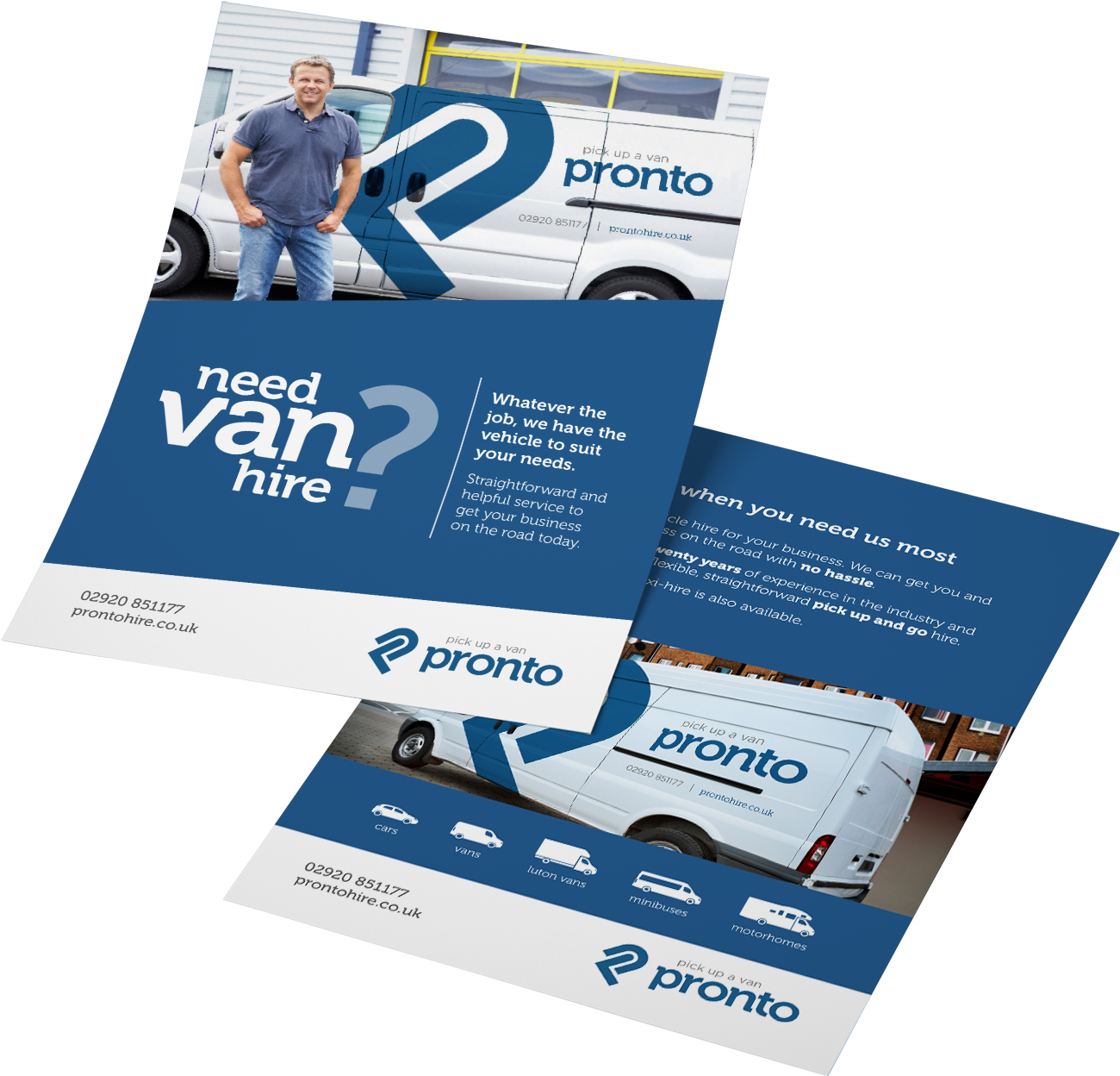 See The Full Pronto Portfolio Page Here - Flyer (1340x1283), Png Download