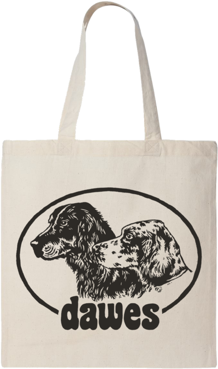 Dawes Dog Logo Tote - Tote Bag (640x800), Png Download