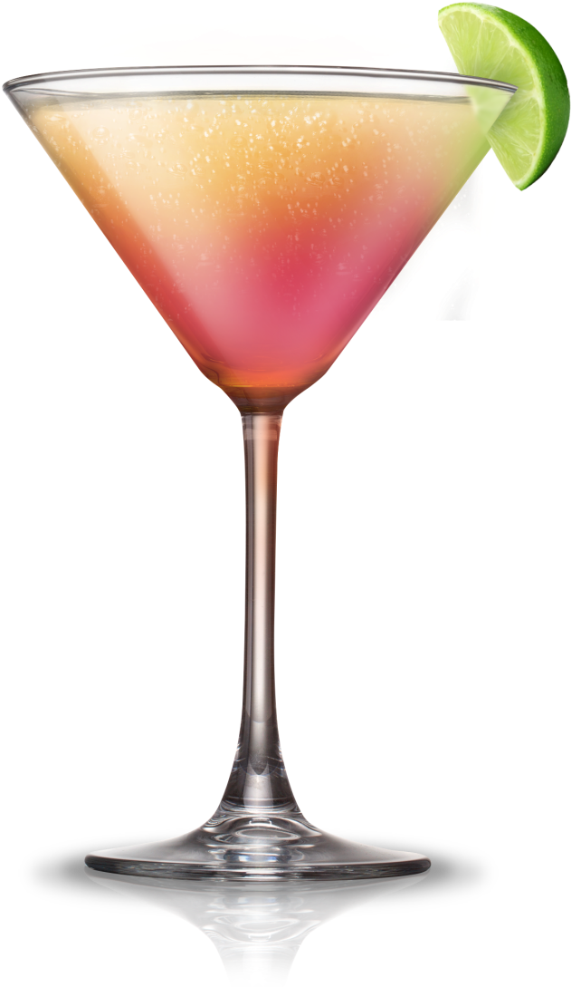 Cóctel Flamingo - Mary Pickford Coctel Png (1500x1500), Png Download