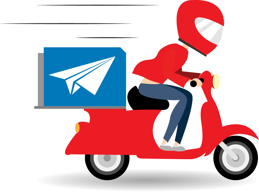 Beside Each Suburb Is The Number Of Flyers You Need - Delivery Png (1001x743), Png Download