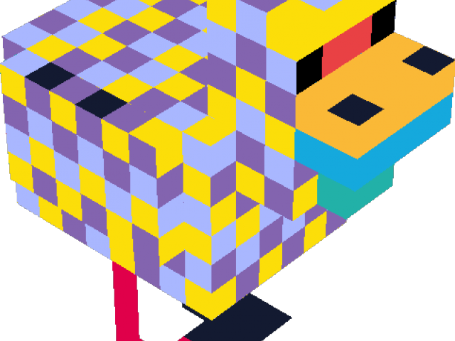 Minecraft Clipart Chicken Boss (640x480), Png Download