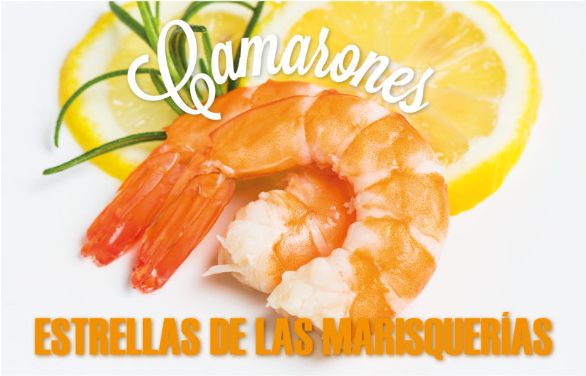 Estrellas De Las Marisquerías - Shrimp (900x595), Png Download