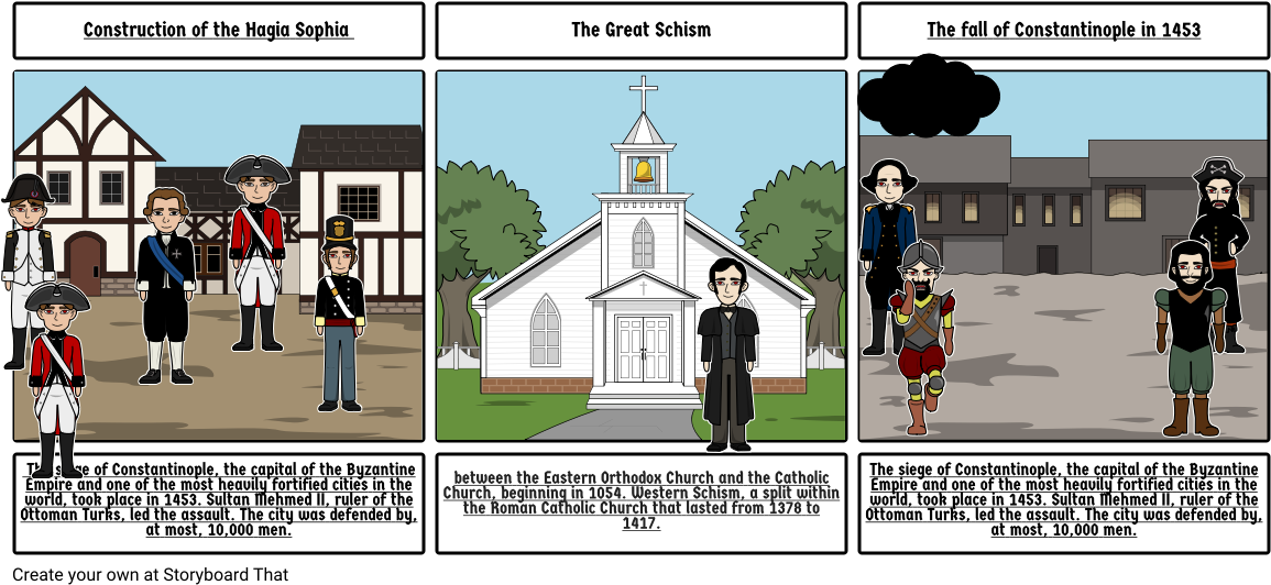 Byzantine Empire Activity - Cartoon (1164x549), Png Download