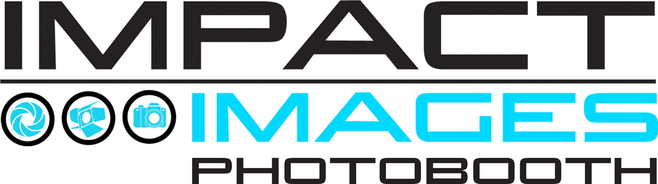 Impact Images Photobooth - Electric Blue (2184x650), Png Download