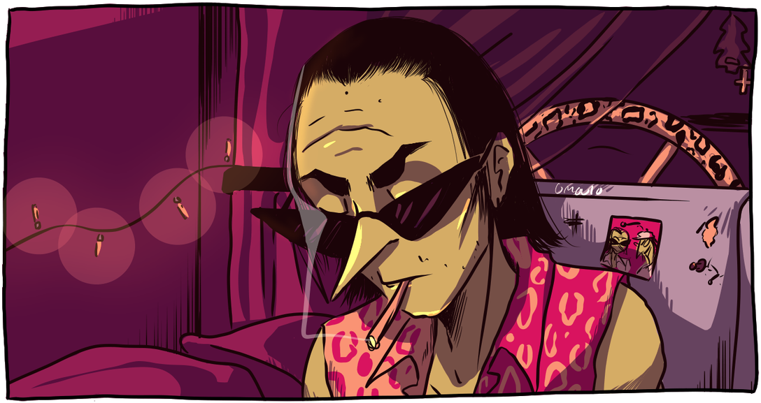 Headcanon Ace Lived In A Shitty Mystery Machine Style - Illustration (1200x670), Png Download