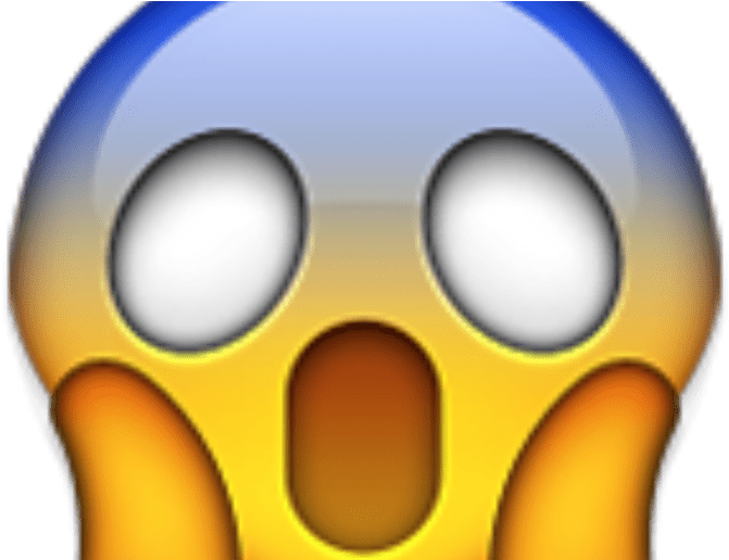Descubrí Si Estás En La Lista De Los 10 Personajes - Scared Emoji Transparent Background (750x515), Png Download