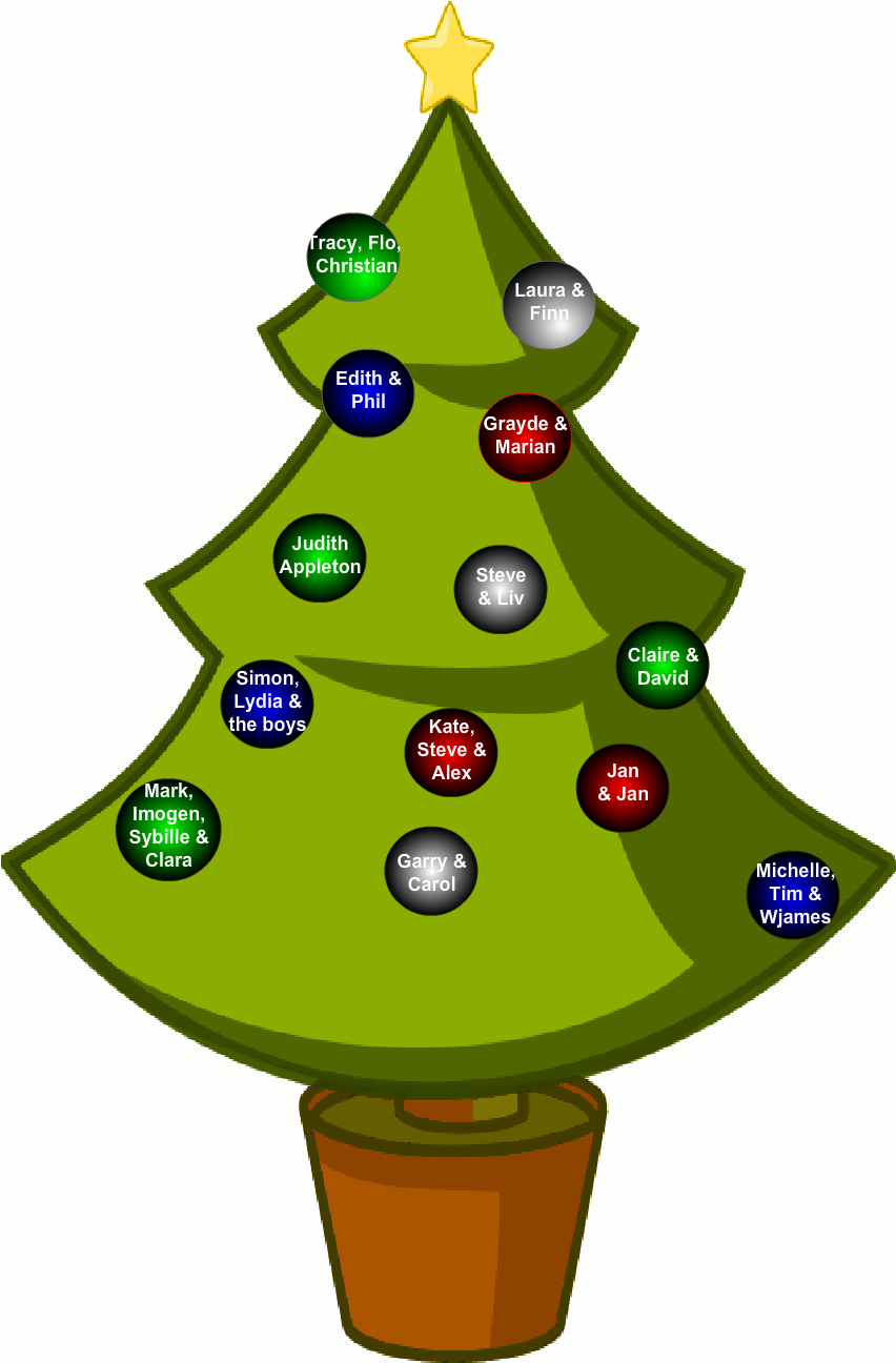 2015 Christmas Greetings From Blackshaw Head - Christmas Tree (1000x1500), Png Download