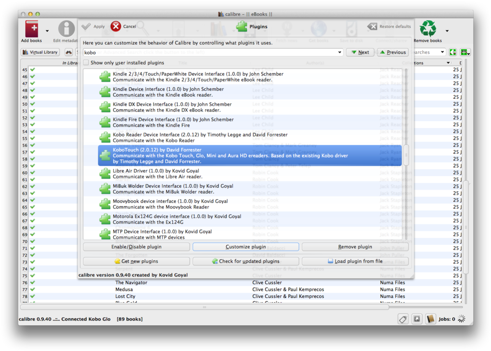Calibrekobotouchdriver - Calibre Preferences Tweaks (1000x718), Png Download