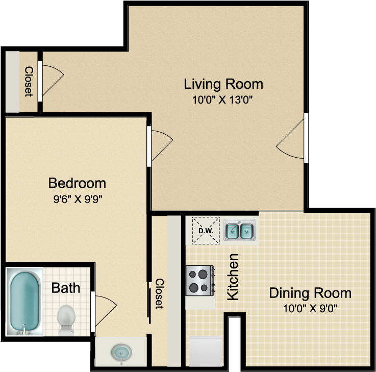 Sicily - Floor Plan (750x750), Png Download