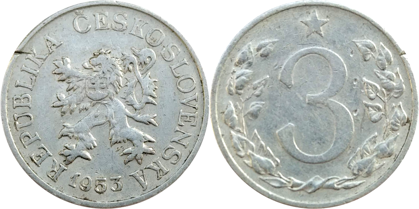 3 Halere Csk - Silver Dollar Coin Eisenhower (1668x834), Png Download