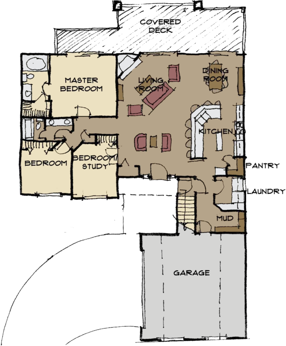 Floor Plan (1000x1206), Png Download