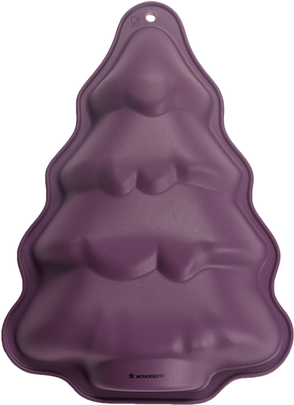 Christmas Cake Mould - Chocolate (640x960), Png Download