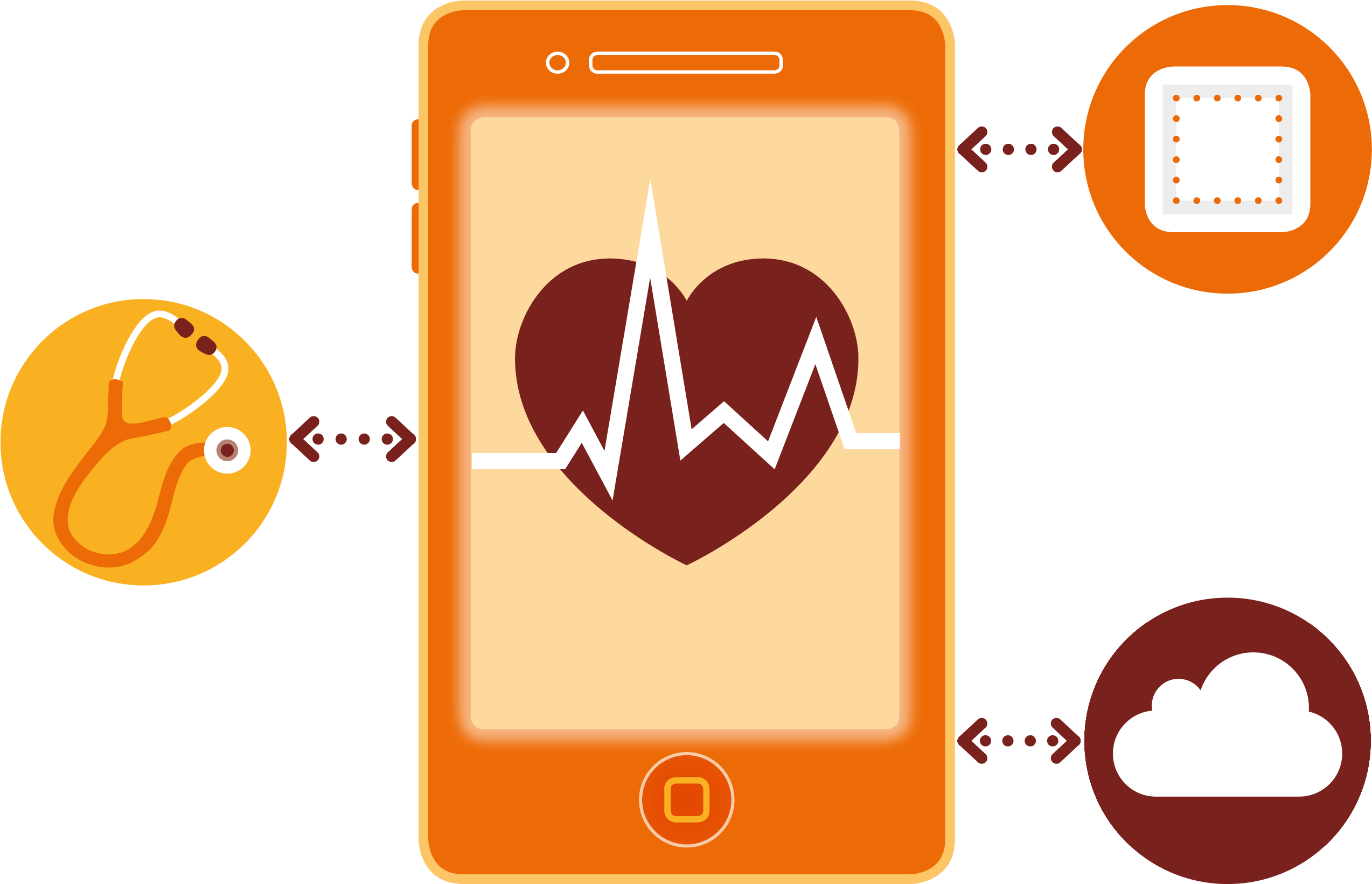 The Digital Revolution - Health And Technology Clipart (3310x1640), Png Download