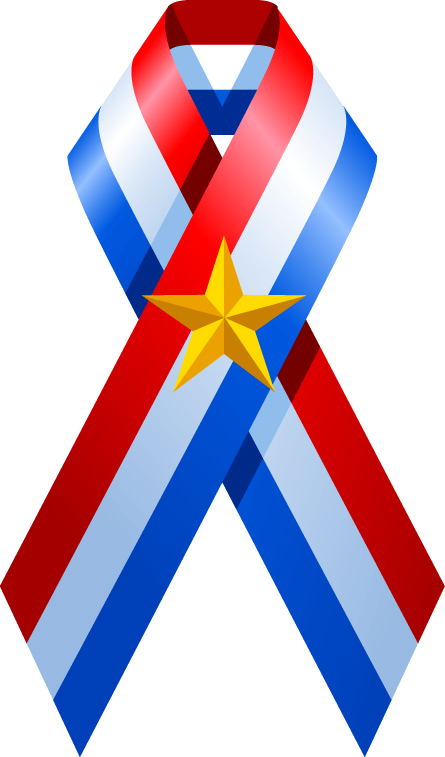 Ribbon Holland - Thank You To 9 11 (445x757), Png Download