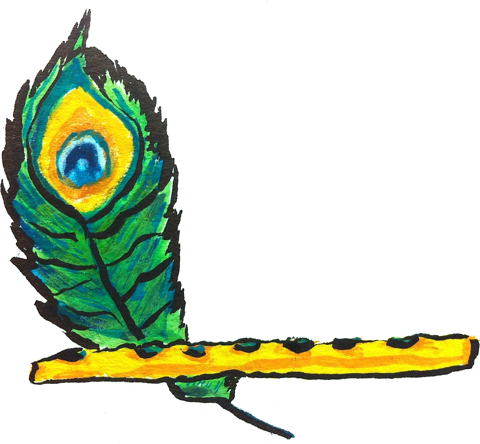 Fluted Clipart Murali - Illustration (2044x1741), Png Download