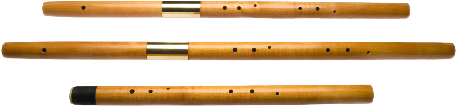 Renaissance Bass Flutes In G 440,384 And 392 Hz - Flute (1541x361), Png Download
