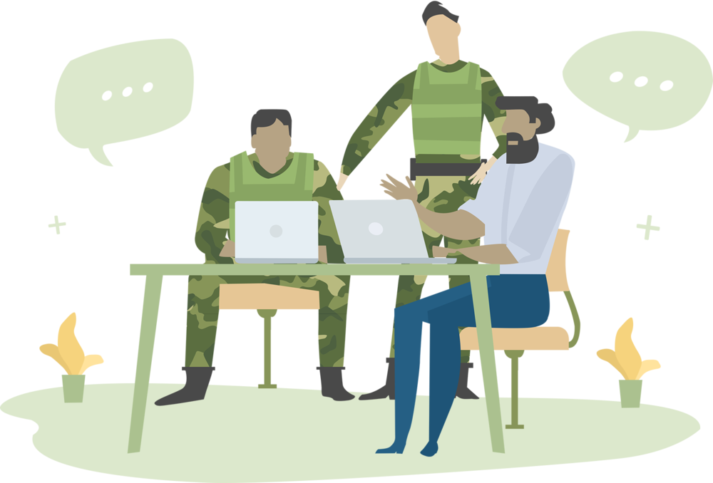 If So, We Want To Enroll You In Our Vip Military Seller - Cartoon (1000x678), Png Download