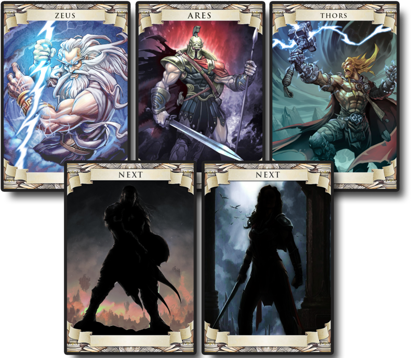 Get A Legendary God For - Fictional Character (1000x750), Png Download