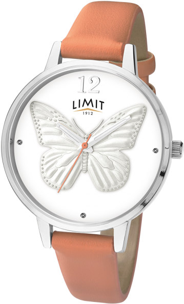 Ladies Limit 3d Butterfly Watch - Watch (750x750), Png Download