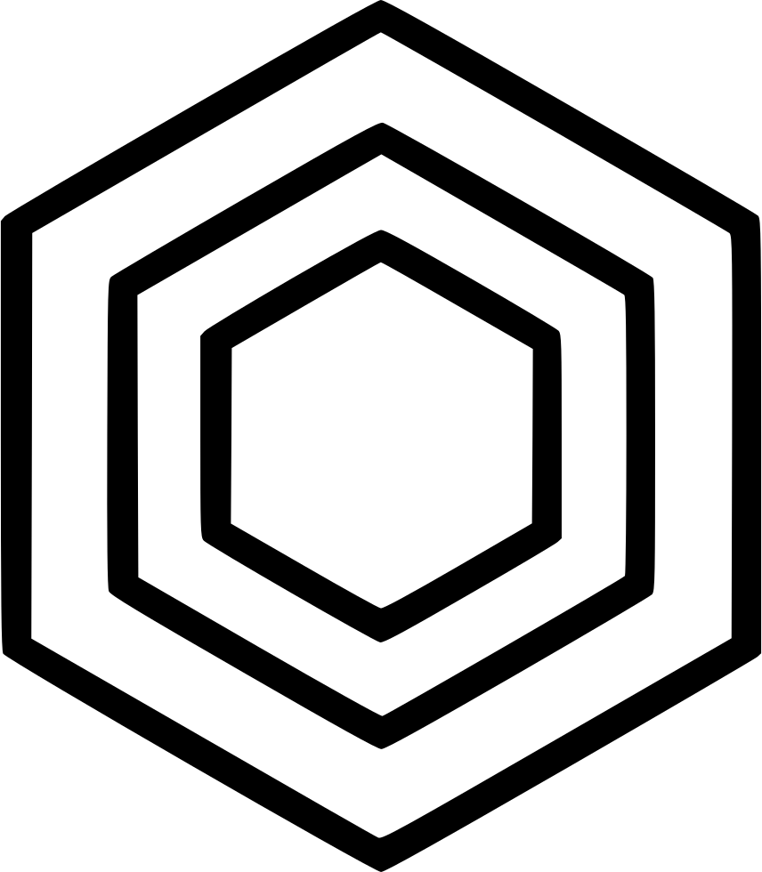 Color Lens Light Settings Options Comments - Settings Hexagon Icon Png (856x980), Png Download