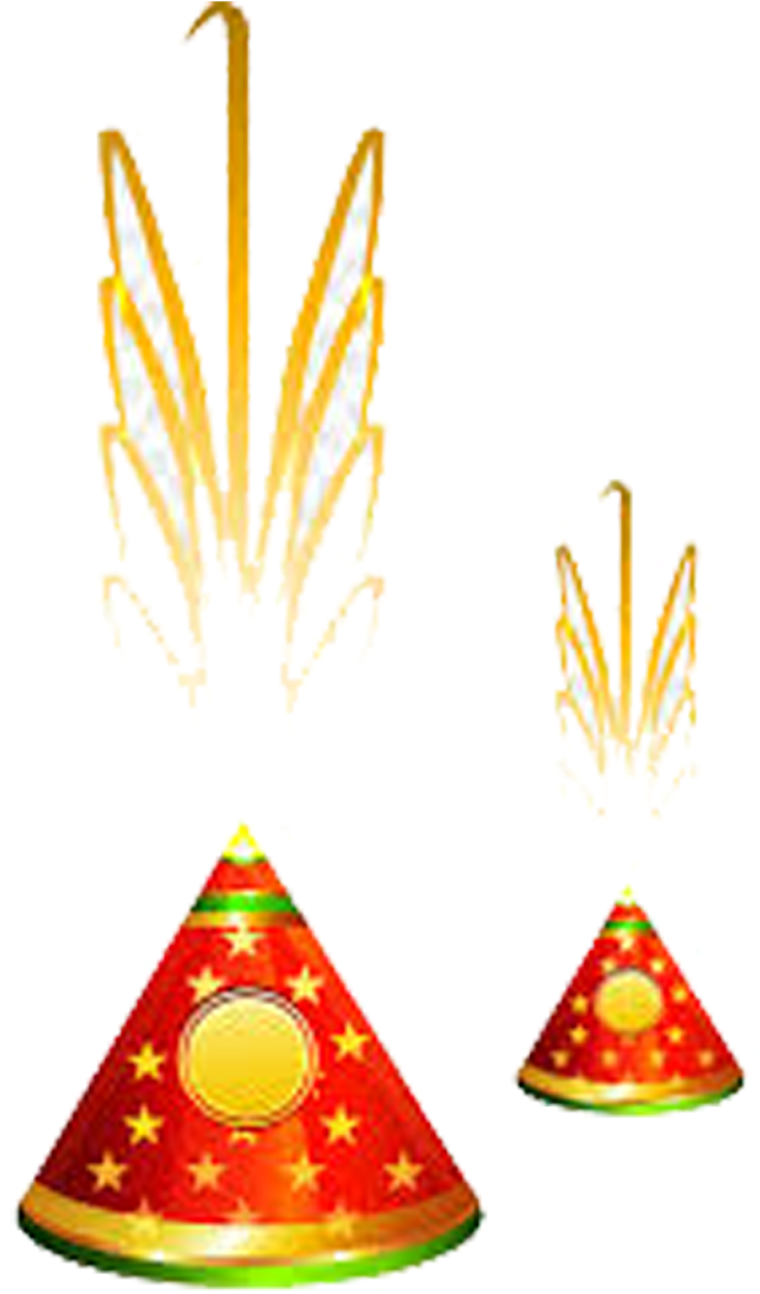 By - Null - Flower Pot Crackers Png (1131x1600), Png Download