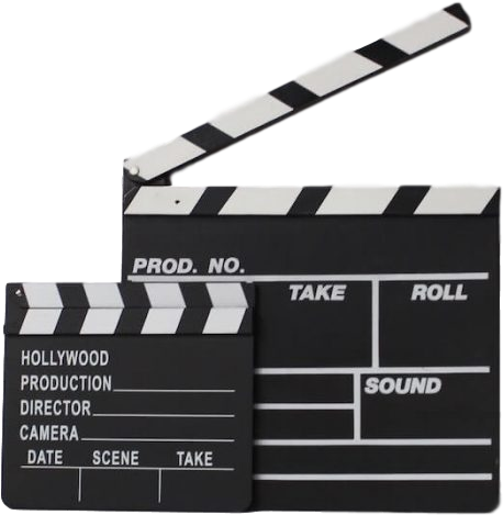 Hollywood Clap Board Sm - Movie Stuff (700x700), Png Download