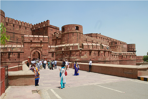 India / Uttar Pradesh / Agra Fort Unesco World Heritage - Agra Fort (650x650), Png Download