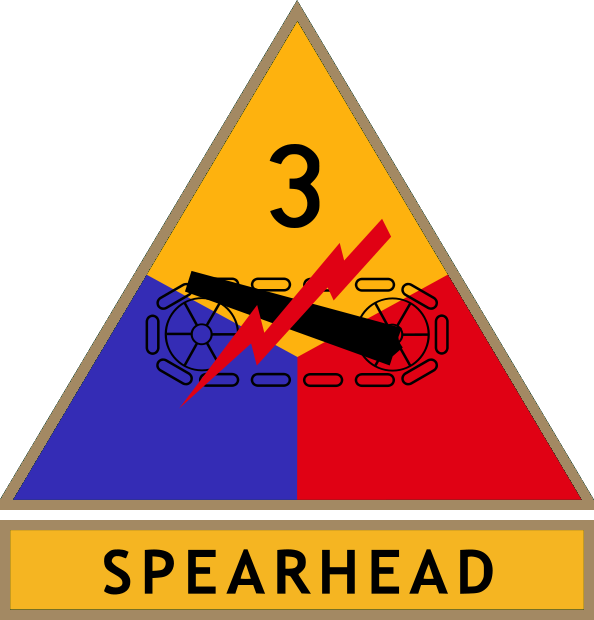 3rd Armored Division - 8th Armored Division Logo (594x620), Png Download