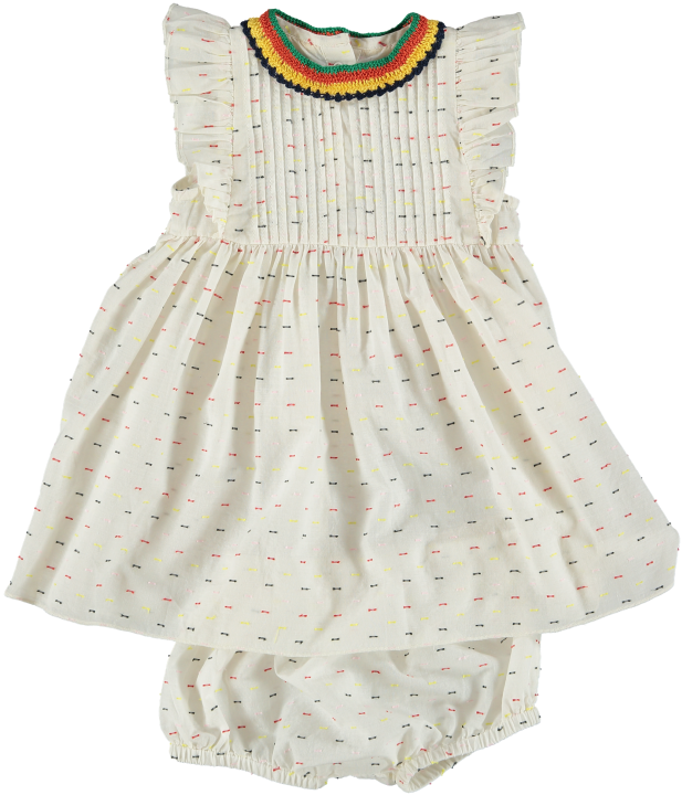 Stella Mccartney Kids Apricot Baby Dress Crochet - Cotton (960x720), Png Download
