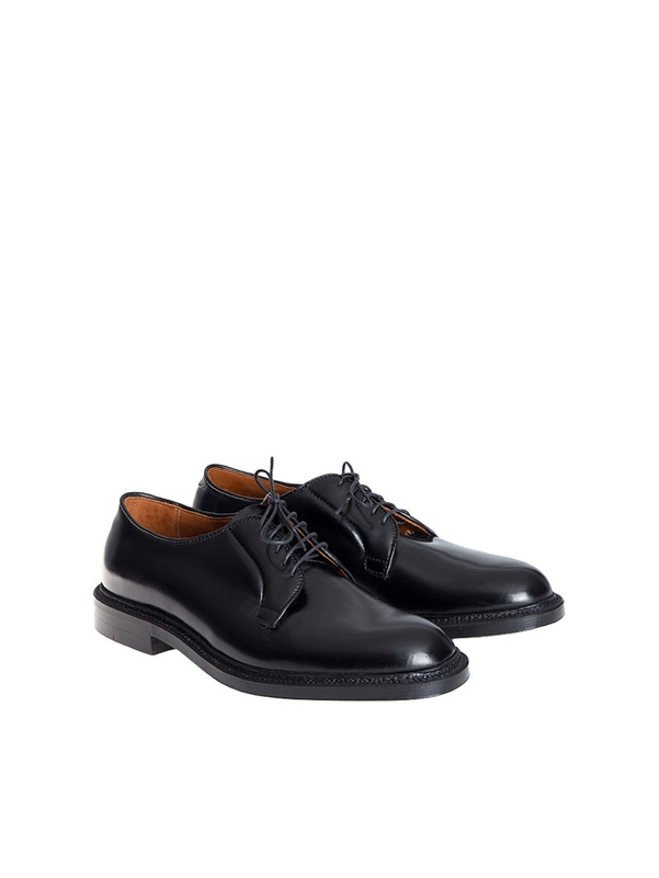 Alden Lace-up Shoes Made Of Cordovan Model Derby Black - Leather (800x800), Png Download