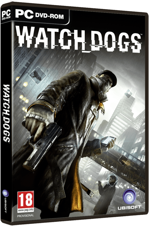 Pc Watch Dogs - Watch Dogs Pc Dvd Rom (573x900), Png Download