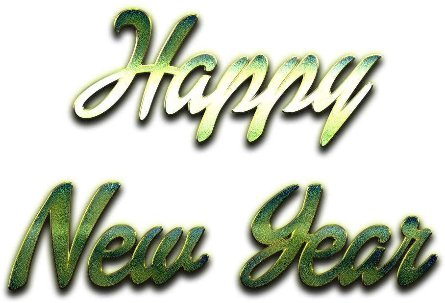 Happy New Year Letter Png File - Graphics (982x722), Png Download