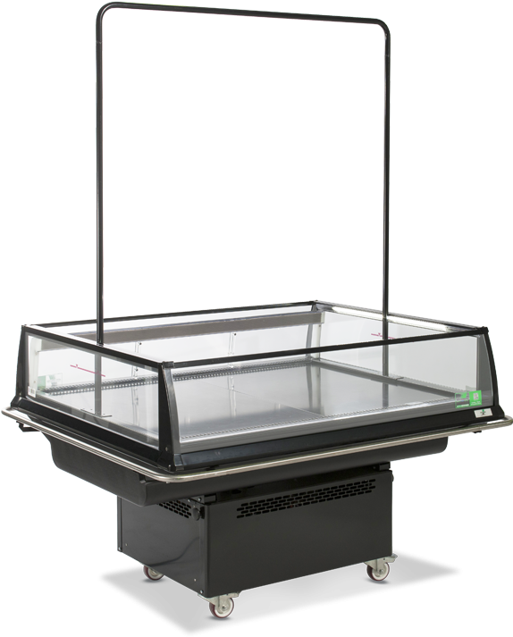 4 Glass Side Self-service Refrigerator Bsa133 - Bac Refrigéré Occasion (768x768), Png Download