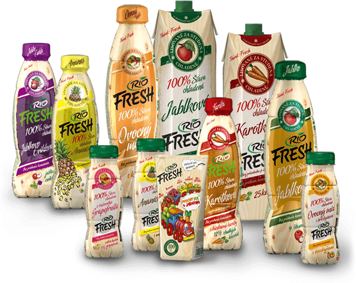 Producer Of Cold Pressed Juices Rio Fresh (726x602), Png Download