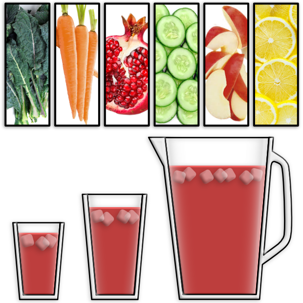 Any Juice Serving Size - Red Russian (620x620), Png Download