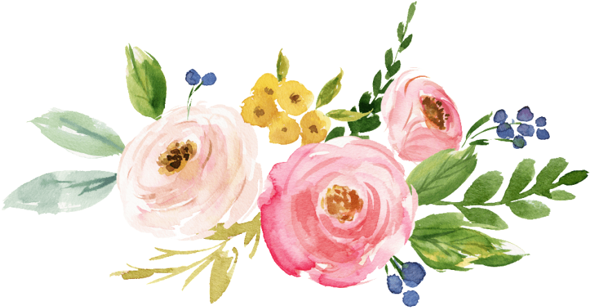 Free Png Download Zazzle Bride Watercolor Floral Tote - Teddy Bear Baby Shower Invitations For Girls (850x460), Png Download