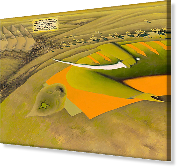 Death Of Commissar, Artist Nikolay Sazhin - Illustration (600x568), Png Download