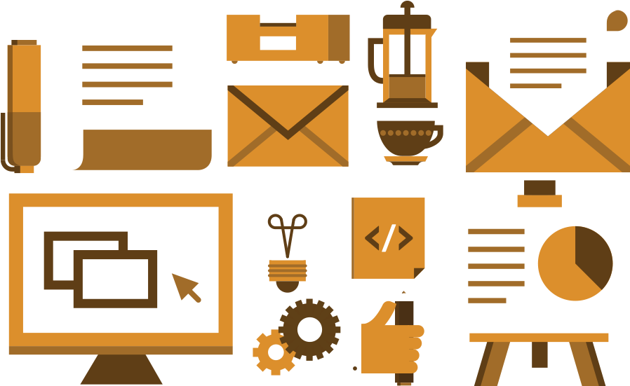 Blockies Stylish Retro Minimalistic Illustrations - Graphic Design (900x558), Png Download