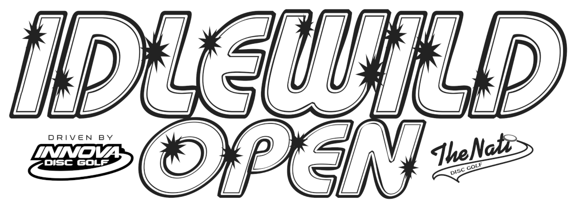 The Idlewild Open Powered By Innova - Calligraphy (1944x792), Png Download