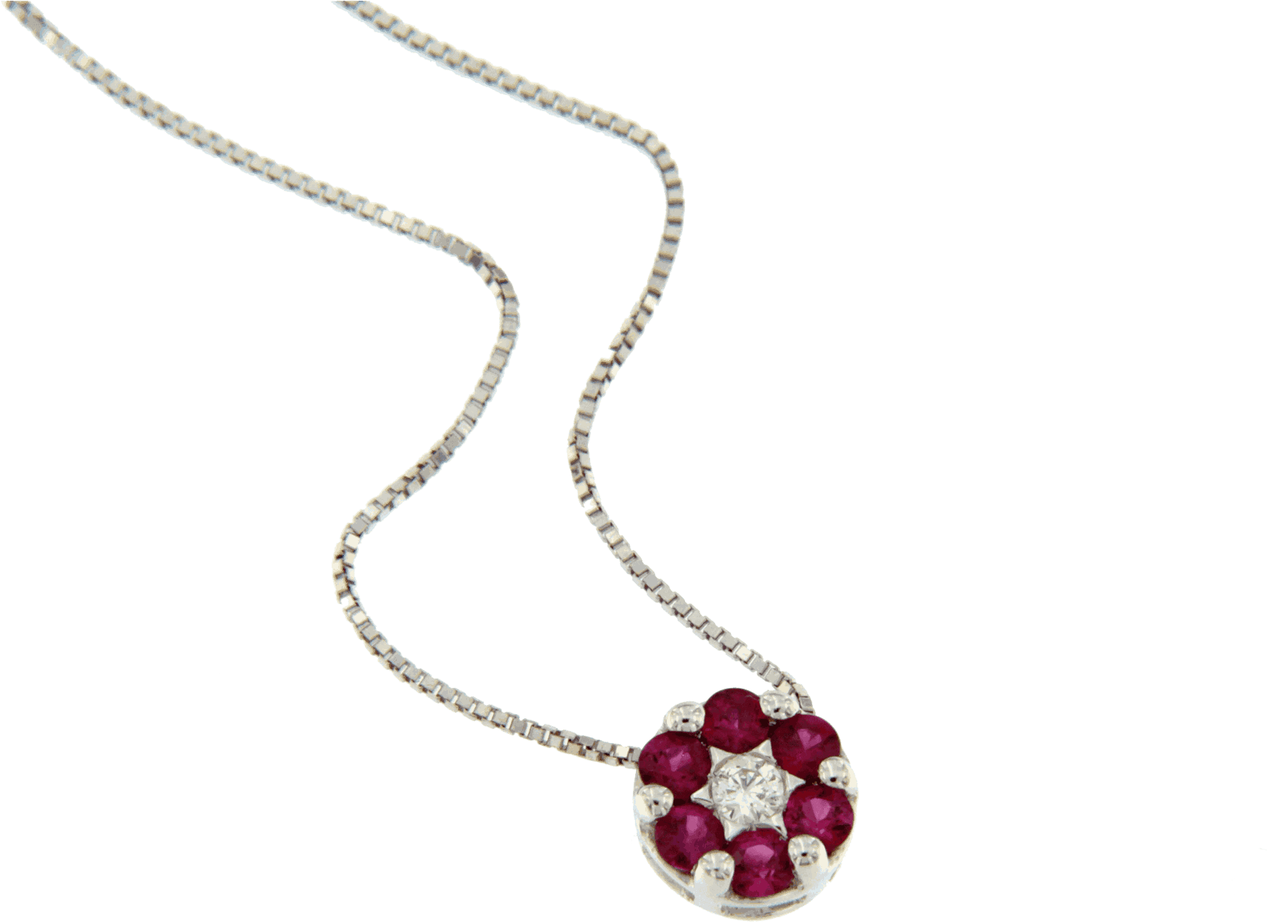Small Flowers Necklace - Locket (2000x2000), Png Download