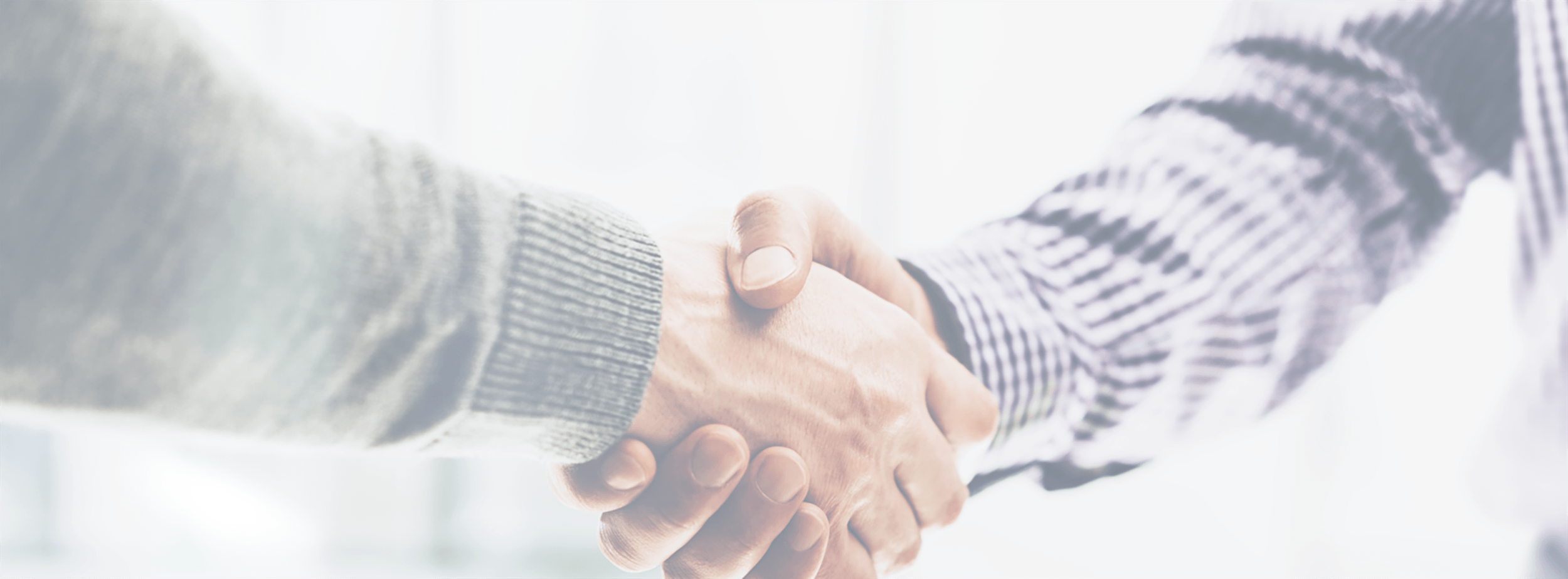 Tervetuloa Taloon - Handshake Background (2500x924), Png Download