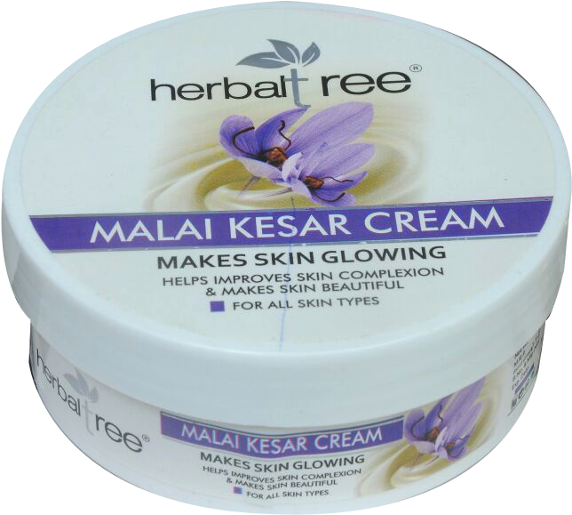 Malai Kesar Cream - Camomile (1072x712), Png Download