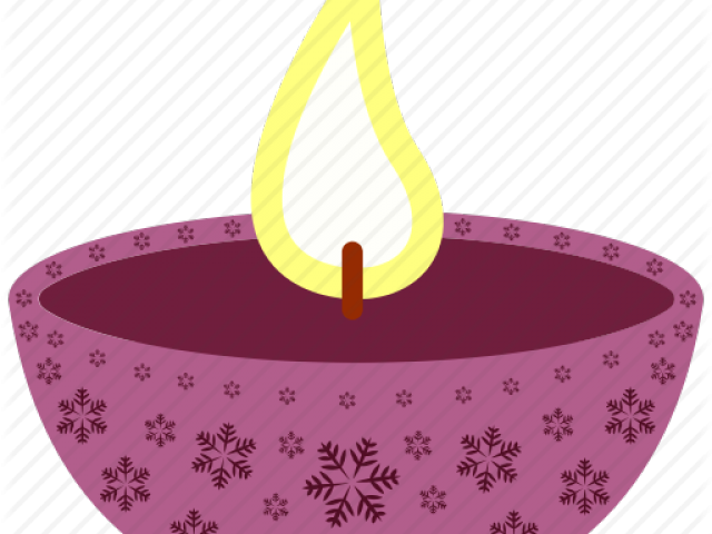Deepavali Oil Lamp Clipart (640x480), Png Download